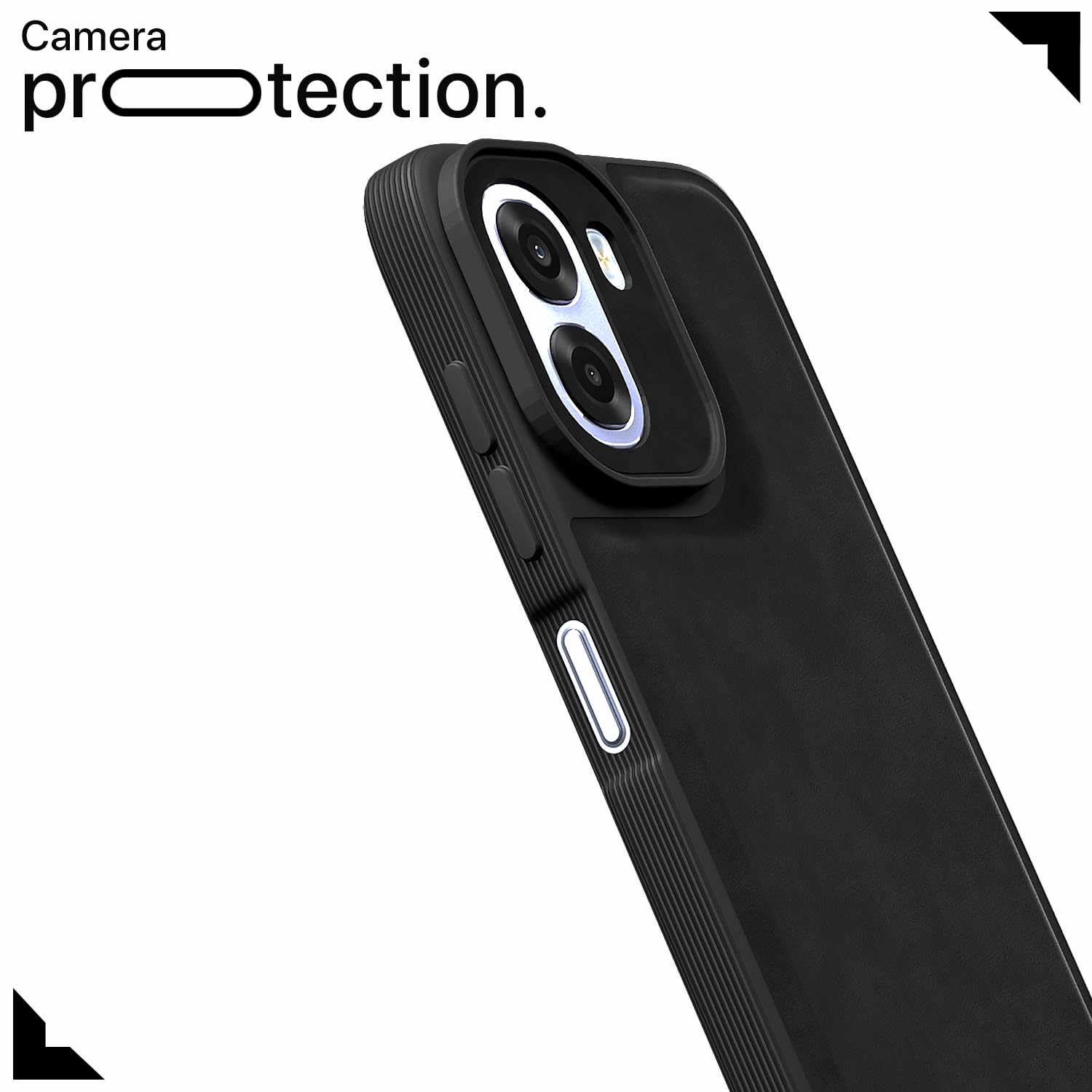Black mobile back cover for Oppo K14x 5G/A6x/A6s 5G – Pikkme – photo 5