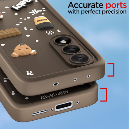 Pikkme OnePlus Nord 5 5G/3D Silicone brown back cover – photo 4