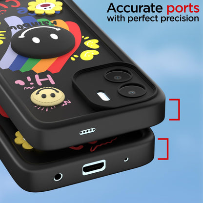 Redmi A1/A2 mobile cover in black by Pikkme – photo 4