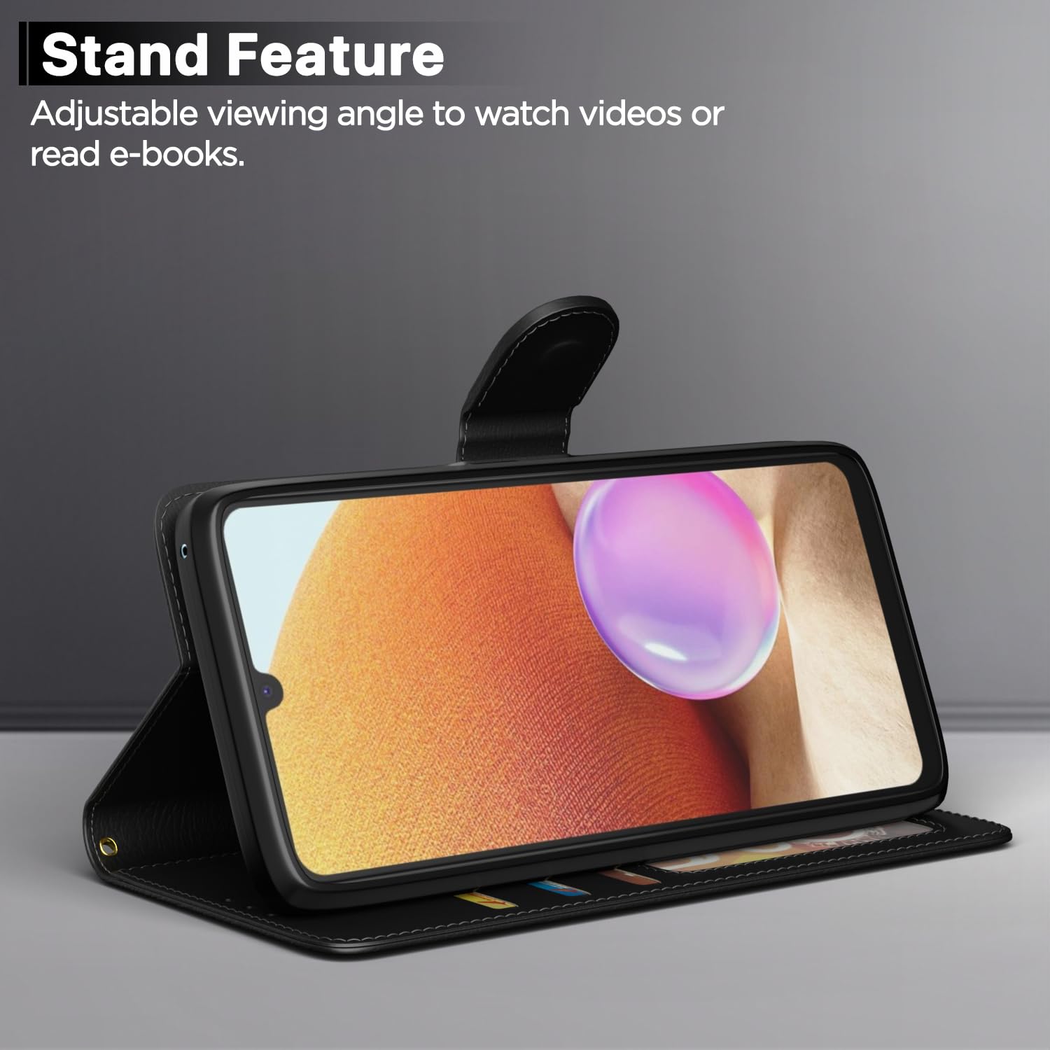 Black flip case for Samsung A32 – Pikkme – photo 3