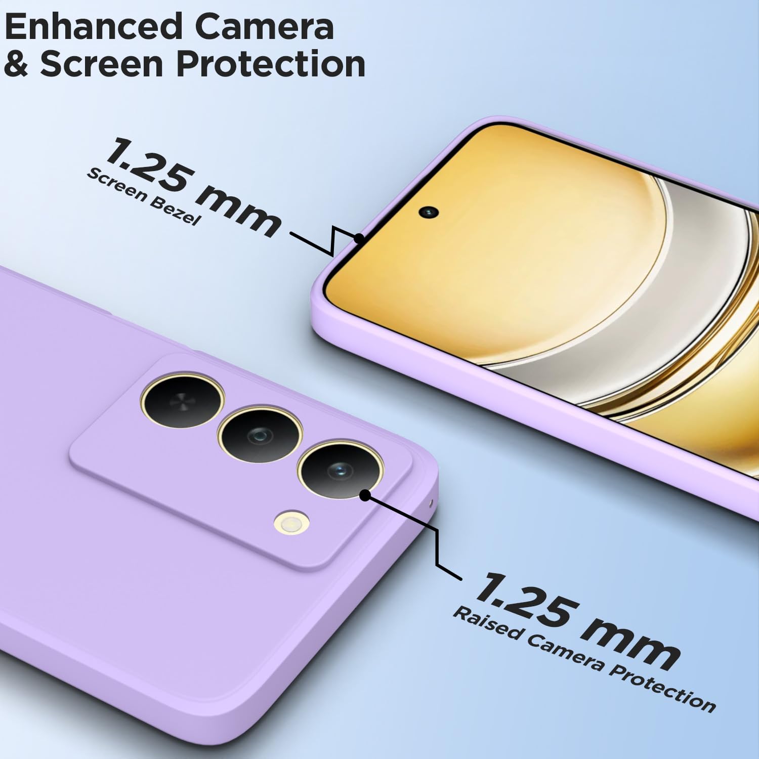 Pikkme purple Matte mobile cover for Realme Narzo 80x/P3x/14X 5G – photo 2
