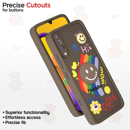 Brown Soft Silicone mobile cover for Samsung M30 – Pikkme – photo 6