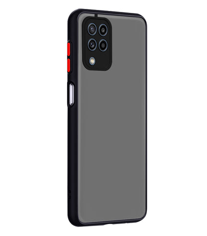 Pikkme Samsung M32/F22 4G Hybrid black mobile back cover – photo 6