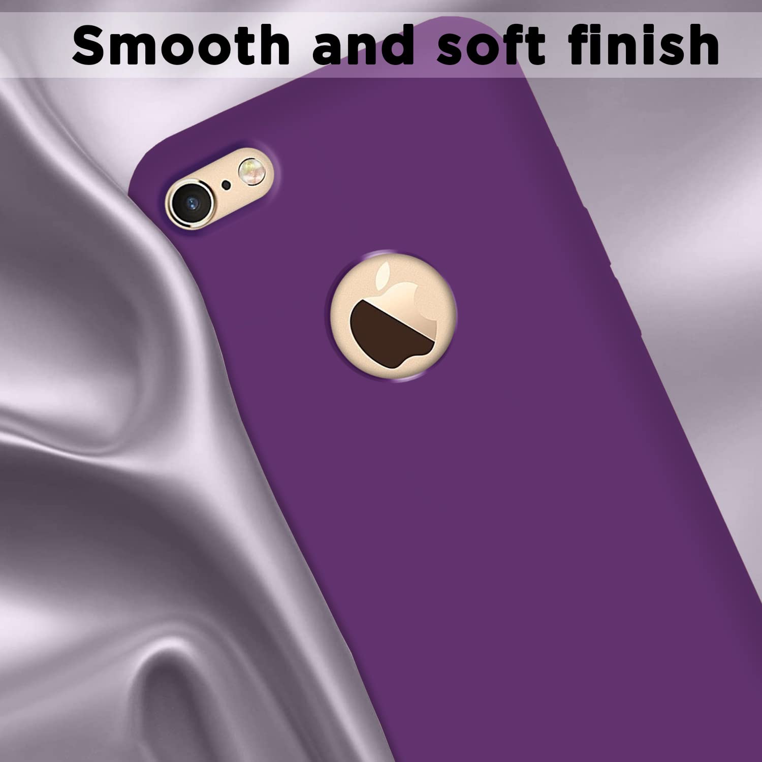 Pikkme grape Soft Silicone mobile back cover for iPhone 6/6S – photo 8