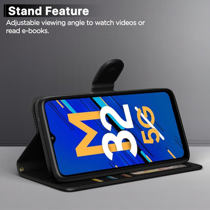 Pikkme Samsung M32/A32 5G black flip cover – photo 3