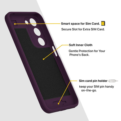 Realme P4 Lite 5G MagSafe back cover in purple by Pikkme – photo 6