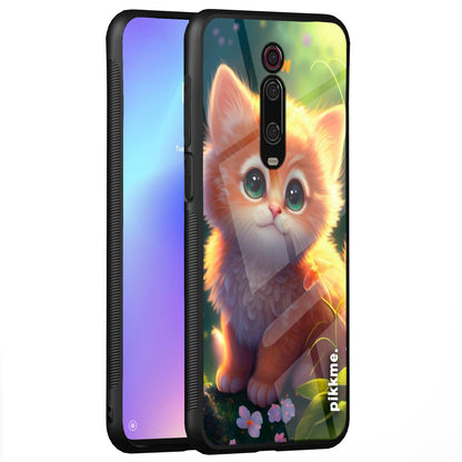 Redmi K20/K20 Pro Cat mobile back cover by Pikkme