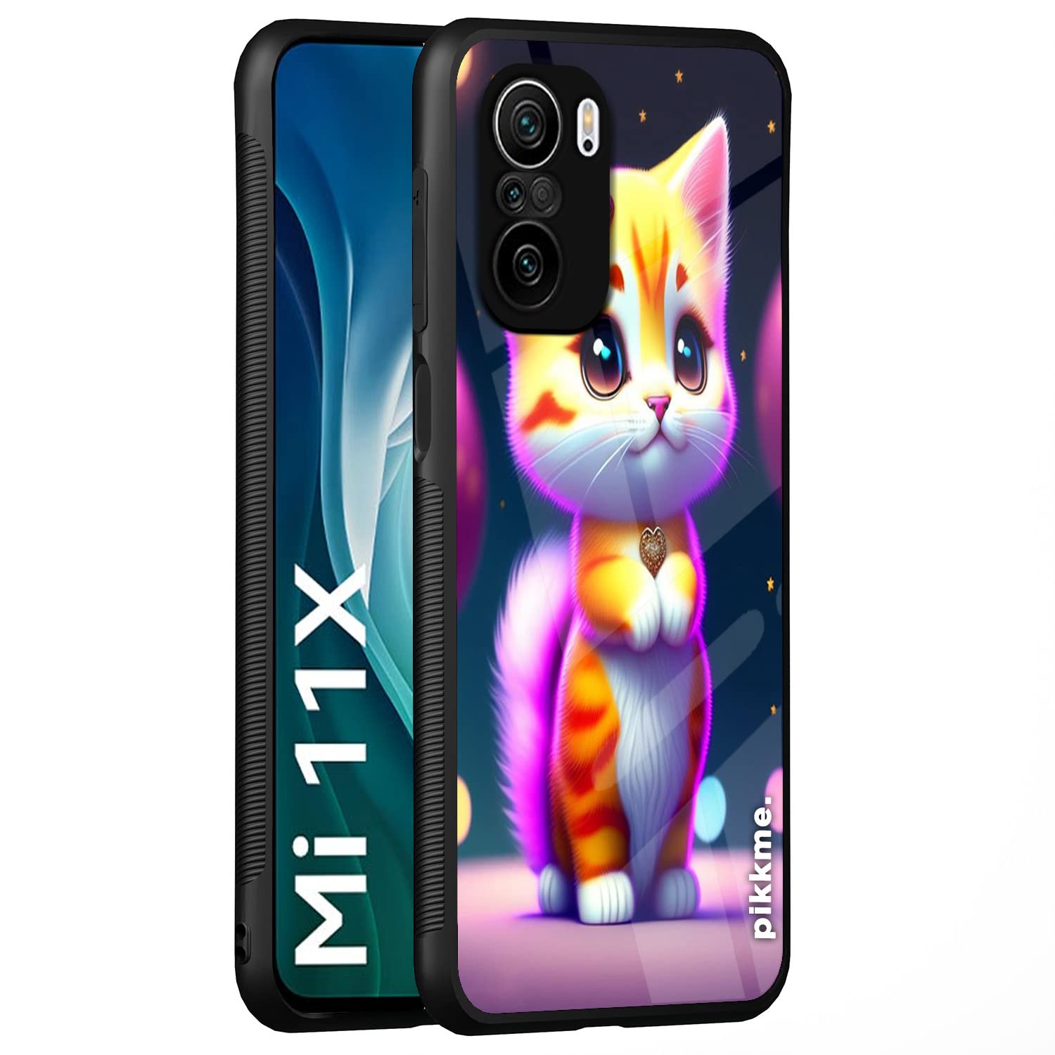Pikkme Mi 11X/11X Pro Cat mobile back cover
