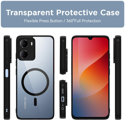 Pikkme Redmi 15A 5G MagSafe black mag-safe mobile cover – photo 2
