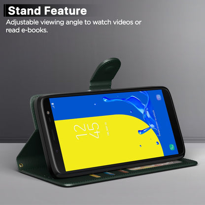 Pikkme Samsung J6 2018 Wallet green flip cover – photo 3