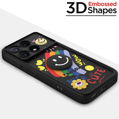 Pikkme black mobile cover for Poco X6 Pro 5G – photo 3