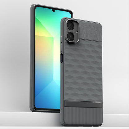 Samsung A06 Silicone mobile cover in grey by Pikkme – photo 2