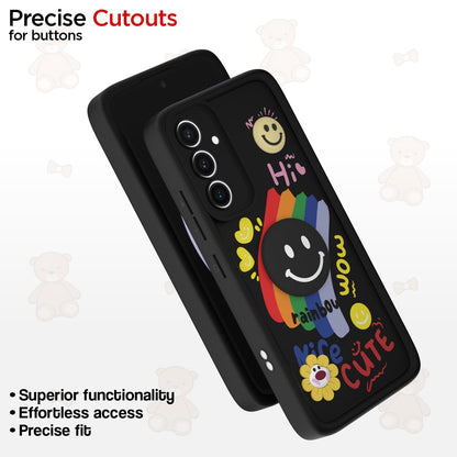 Pikkme Samsung S23 FE 5G Soft Silicone black mobile back cover – photo 6