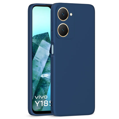 iQOO Z9 Lite 5G/Vivo T3 Lite 5G/Vivo Y18/Y18e/Y03 Matte mobile cover in blue by Pikkme