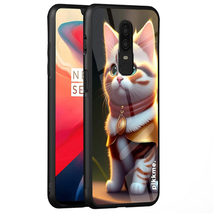 Pikkme OnePlus 6 mobile back cover