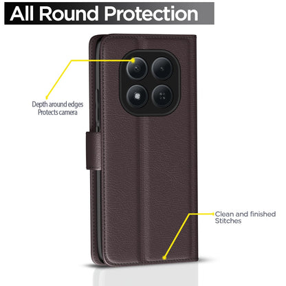 Pikkme Redmi Note 15 Pro 5G coffee flip cover – photo 4