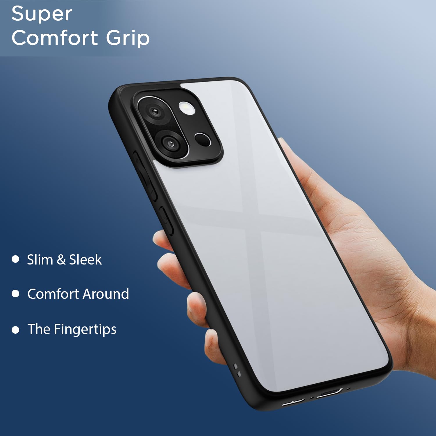 Pikkme OnePlus 13s 5G Eagle 2 Back Cover (Black)