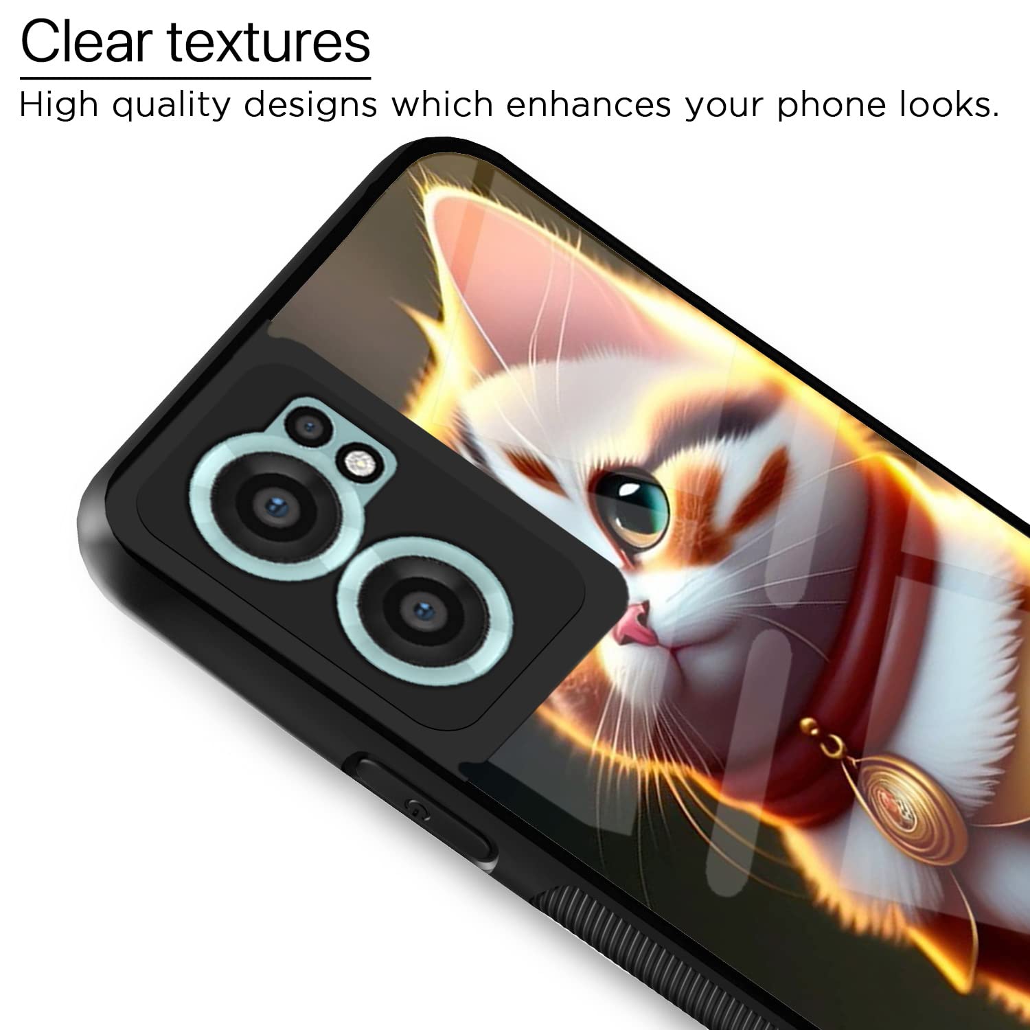 OnePlus Nord CE 2 5G Cat mobile cover by Pikkme – photo 4