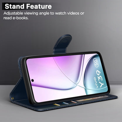 Pikkme blue Wallet flip cover for Vivo Y39 5G – photo 3
