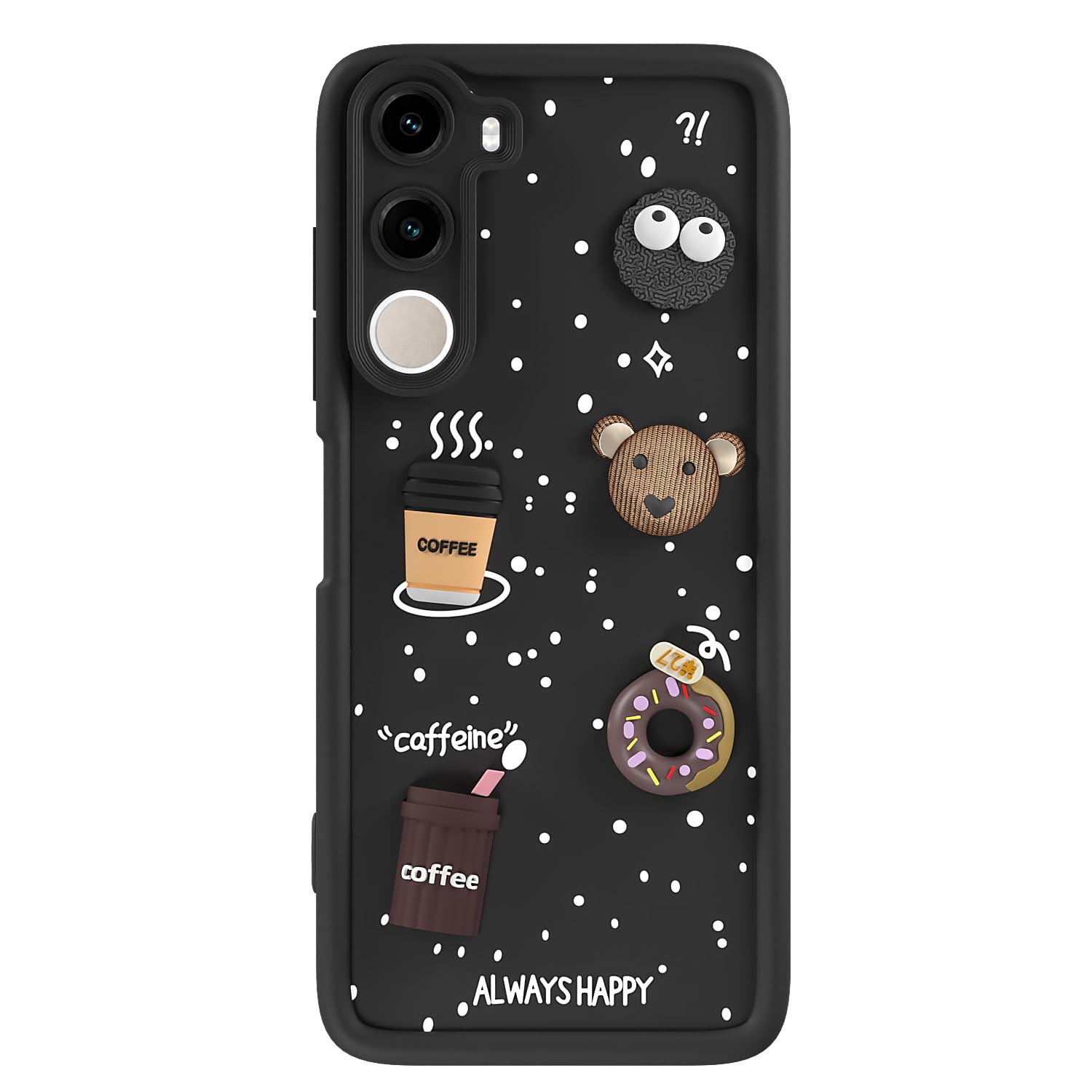 Realme C100x mobile back cover in black by Pikkme – photo 7