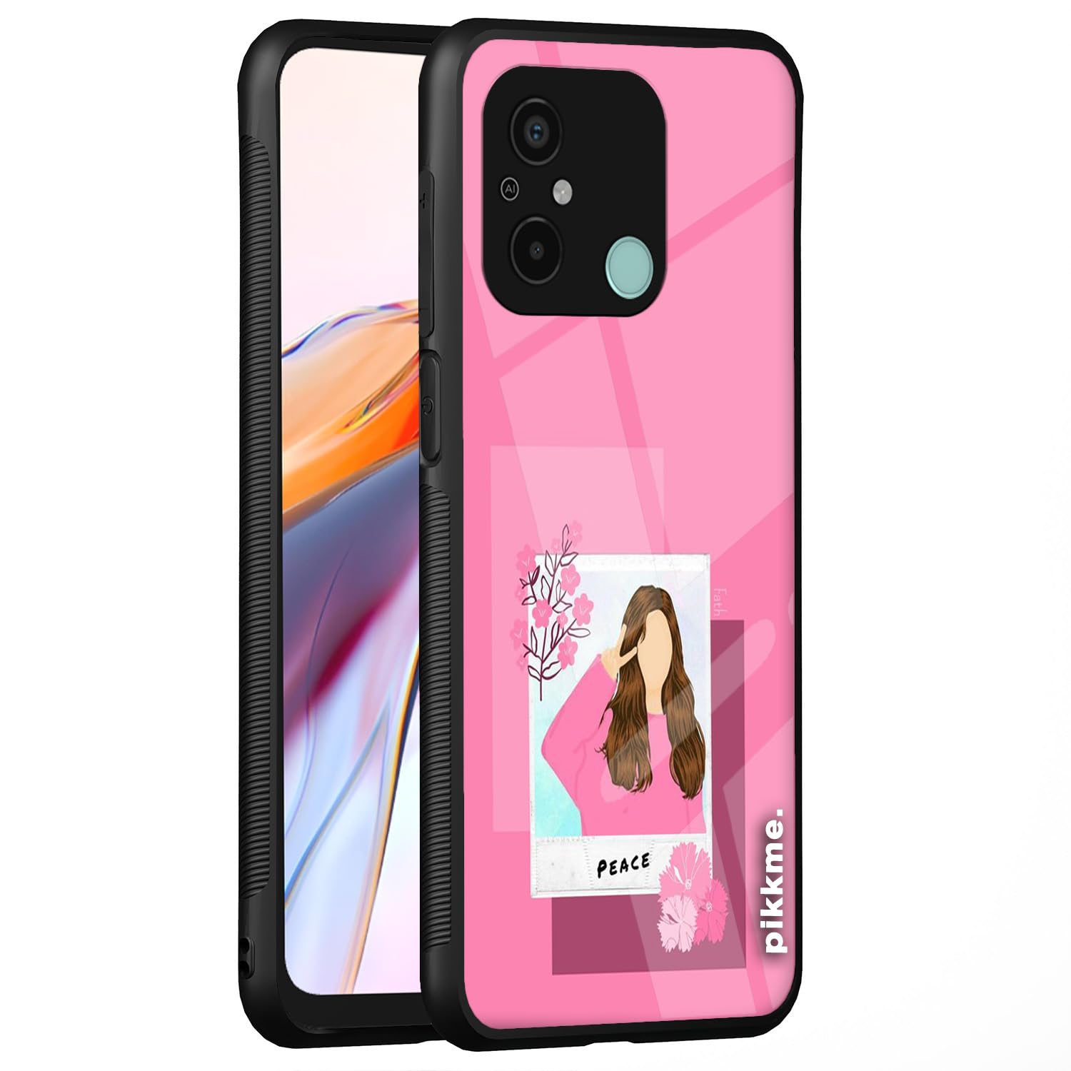 Pikkme Redmi 12C/Poco C55 Hybrid back cover