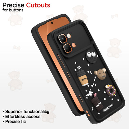 Black mobile cover for Infinix Note Edge 5G/3D – Pikkme – photo 6