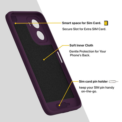 Purple mobile cover for Moto G06 Power – Pikkme – photo 6