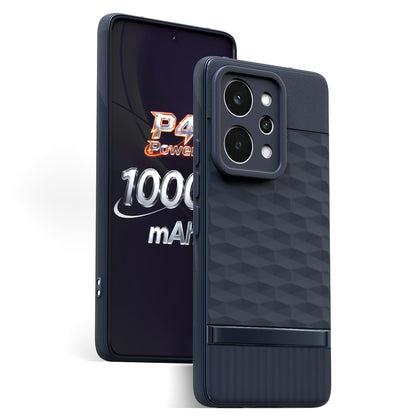 Pikkme Realme P4 Power 5G Silicone blue phone cover – photo 2