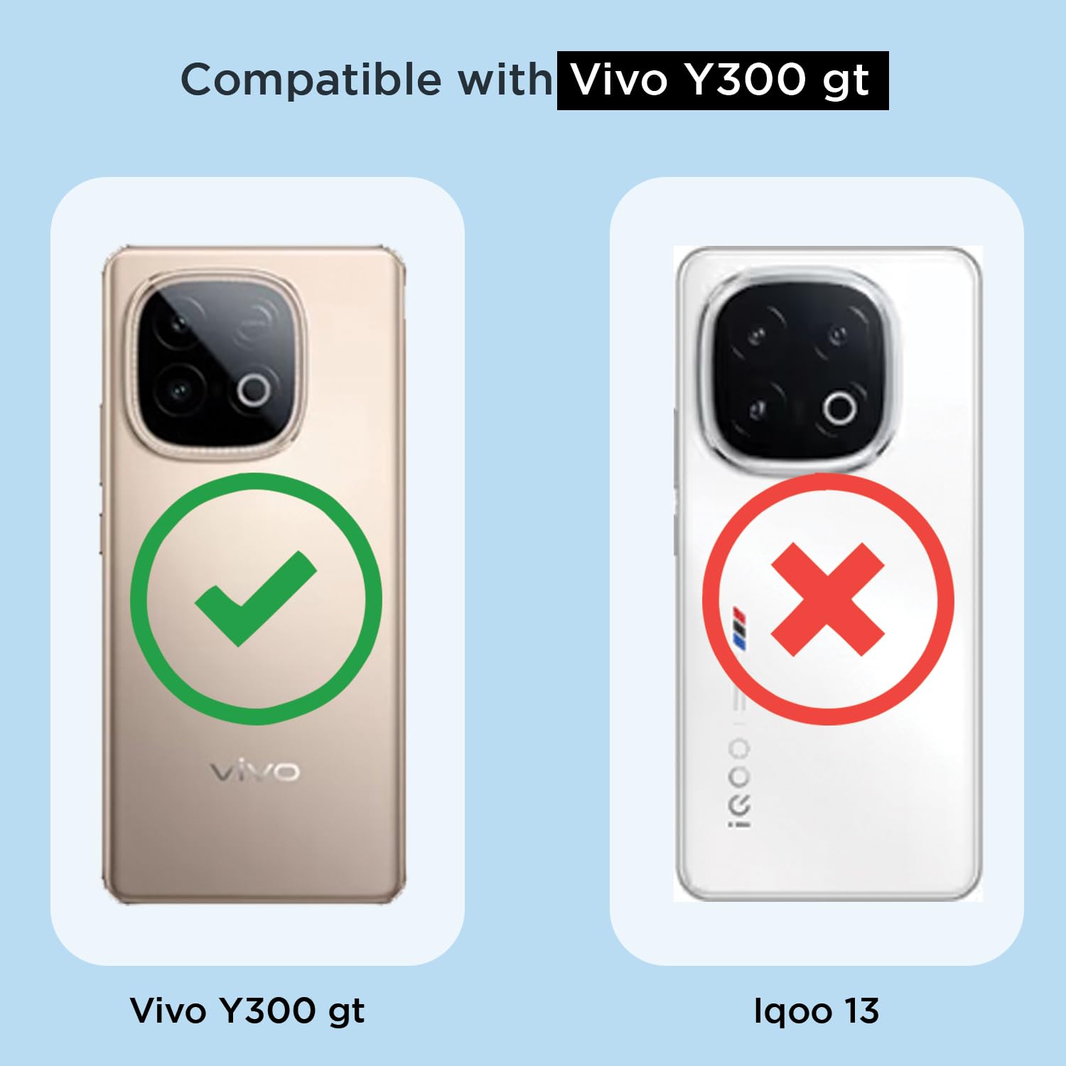 iQOO Neo 10/Vivo Y300 GT 5G mobile cover in transparent mag-safe by Pikkme – photo 4