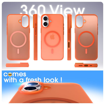 Orange phone cover for iPhone 16 – Pikkme – photo 2
