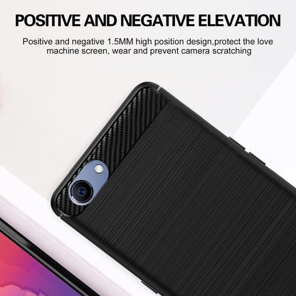 Pikkme Realme 1  Hybrid Carbon Fiber Back Cover (Black)