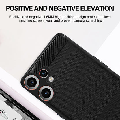 Pikkme CMF by Nothing Phone 2 Pro 5G  Hybrid Carbon Fiber Back Cover (Black)