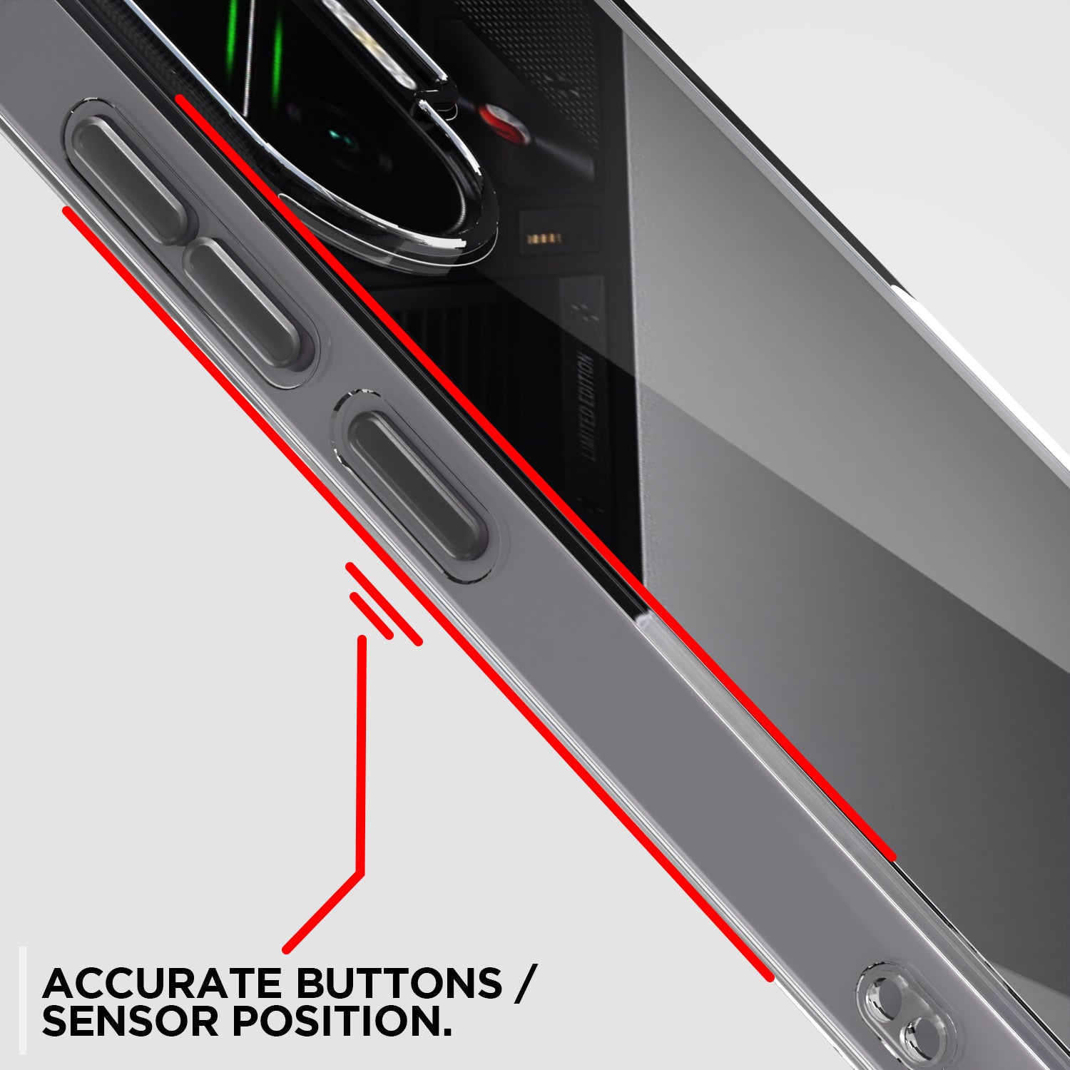 Pikkme Poco F7 5G PC + TPU Clear Transparent  Back Cover (Transparent)