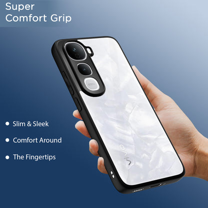 Pikkme Vivo Y400 Pro 5G Eagle 2 Shockproof Sleek Hybrid Armor Back Cover (Black)