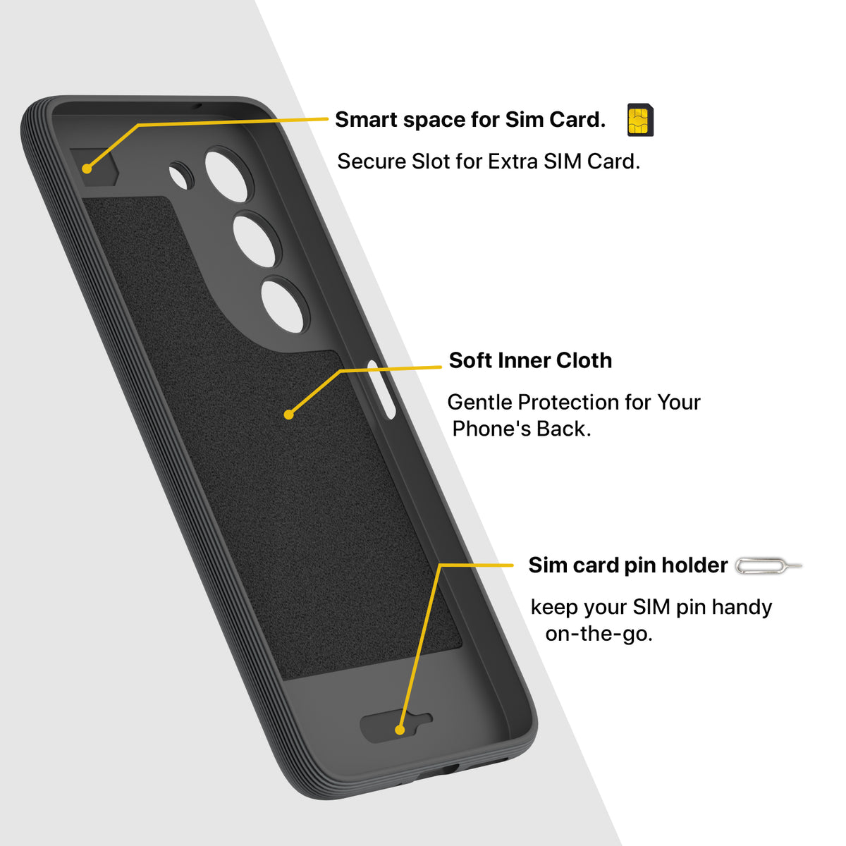 Pikkme grey Gencase phone cover for Redmi 15 5G – photo 6