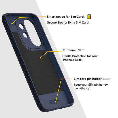 Pikkme blue Gencase mobile back cover for Vivo V60/T4 Pro 5G – photo 6