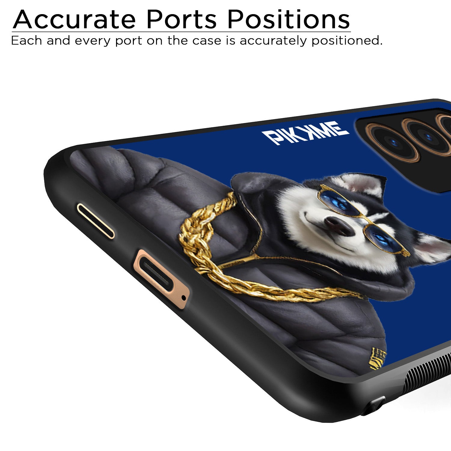 Pikkme Blue Dog Swag  Samsung Galaxy S24 5G NIm2 Back Cover (Design 08)