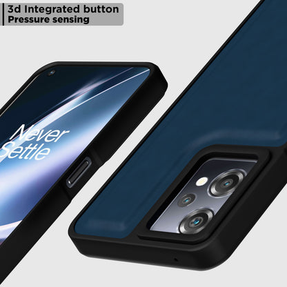 Pikkme OnePlus Nord CE 2 Lite 5G Premium Super Soft-Touch Leatherback Case (Blue)