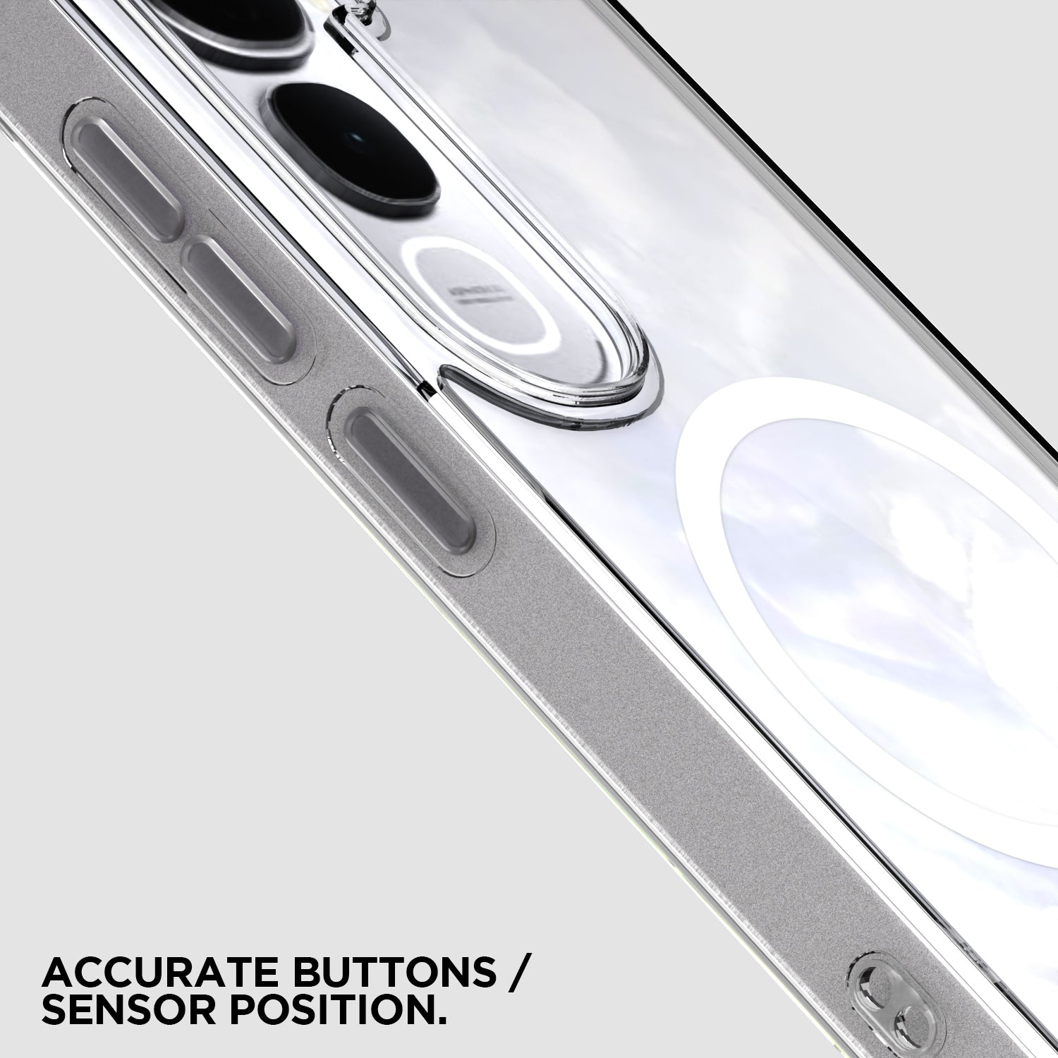 Vivo Y400 5G mobile cover in transparent mag-safe by Pikkme – photo 6