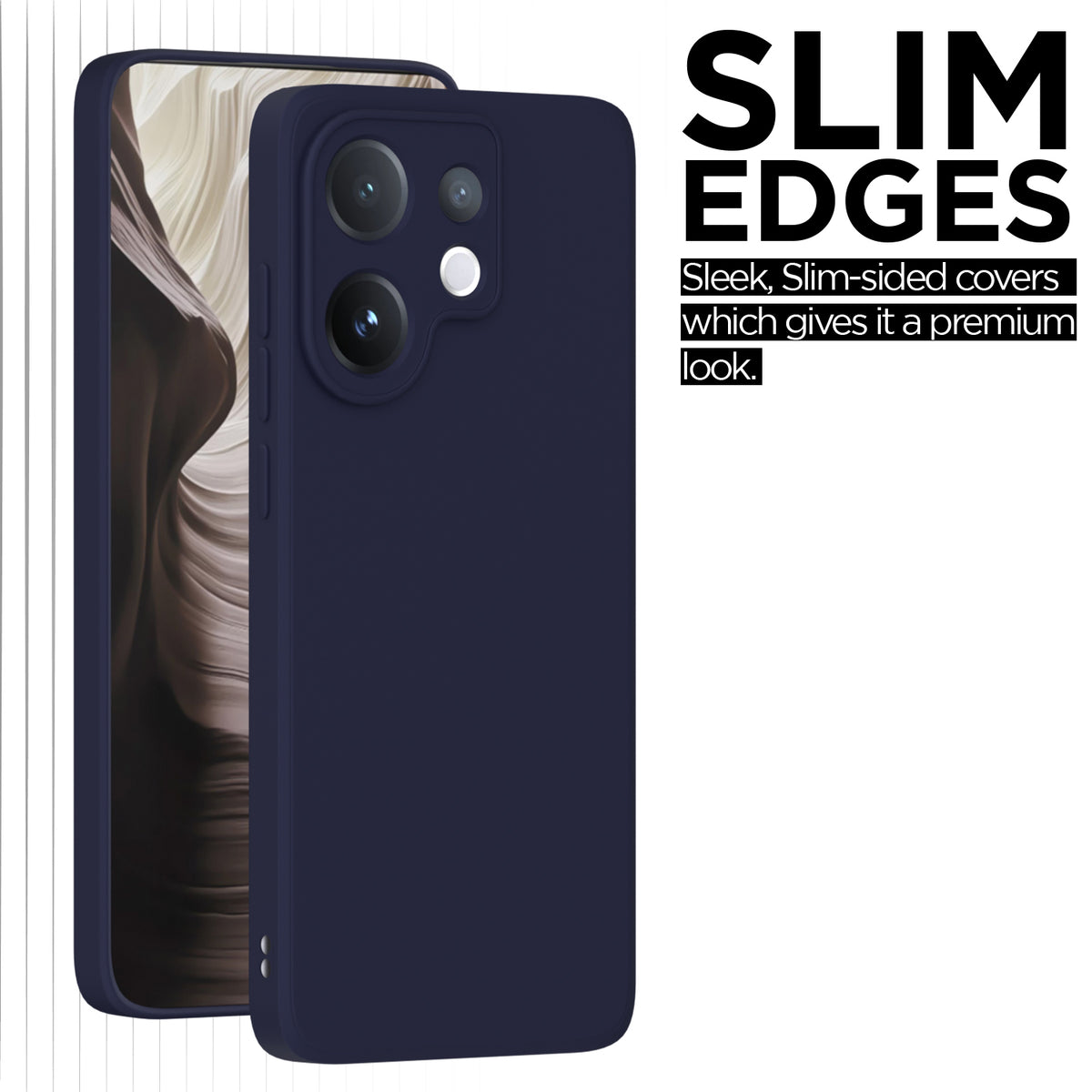 Pikkme Vivo V60/T4 Pro 5G Liquid Silicone blue back cover – photo 6