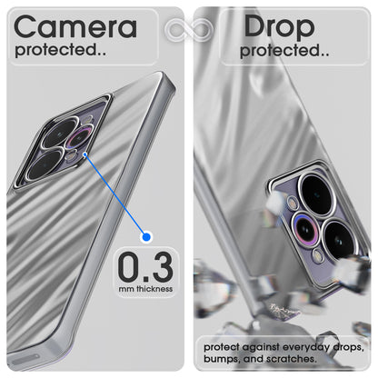 Pikkme Realme 15 Pro 5G Swirl Design Silver Forest Back Cover  (Silver)