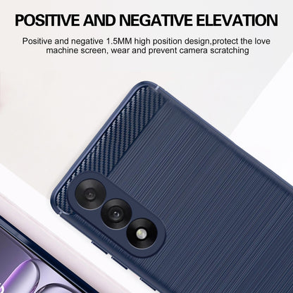 Pikkme OnePlus Nord 5 5G  Hybrid Carbon Fiber Back Cover (Blue)