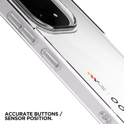 Pikkme iQOO 15 5G PC + TPU Crystal Clear Transparent Back Cover