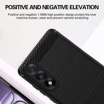 Pikkme OnePlus Nord 5 5G  Hybrid Carbon Fiber Back Cover (Black)