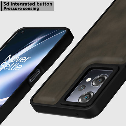 Pikkme OnePlus Nord CE 2 Lite 5G Premium Super Soft-Touch Leatherback Case (Brown)
