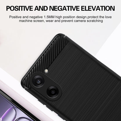 Pikkme OnePlus Nord CE 5 5G  Hybrid Carbon Fiber Back Cover (Black)