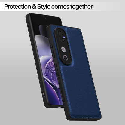 Pikkme Vivo V40 / V40 Pro / T3 Ultra 5G Leatherback Back Case | Blue