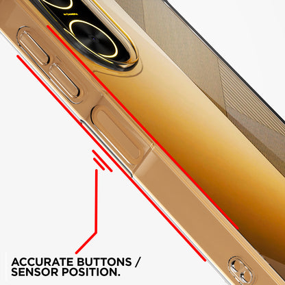 Pikkme Redmi A5 / Poco C71 PC + TPU Clear Transparent  Back Cover (Transparent)