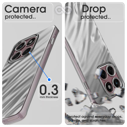 Pikkme Motorola Moto Edge 60 5G / Motorola Moto Edge 60 Fusion 5G Swirl Design Silver Forest Back Cover  (Silver)