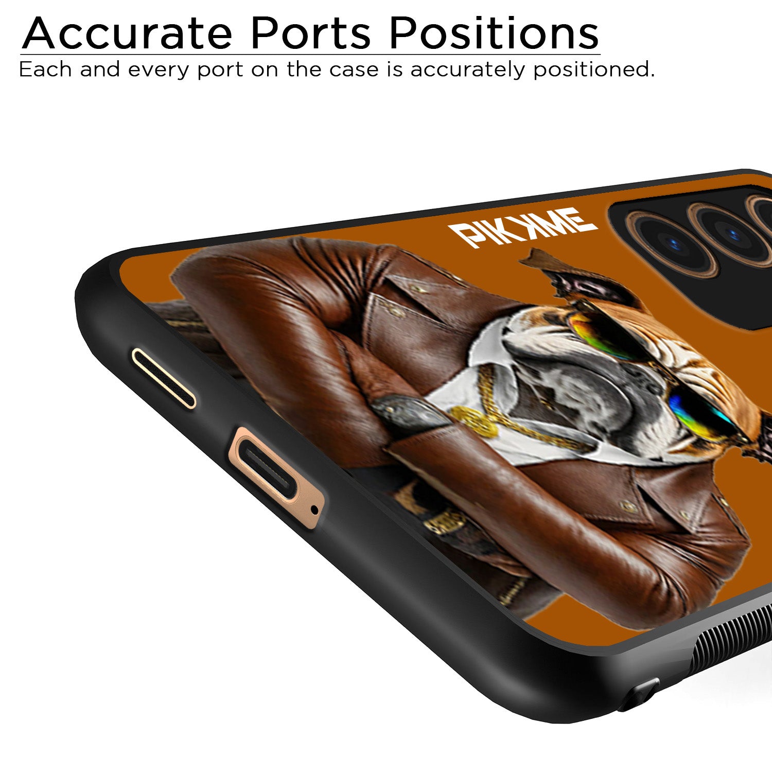 Pikkme Brown Dog Swag  Samsung Galaxy S24 5G NIm2 Back Cover (Design 10)
